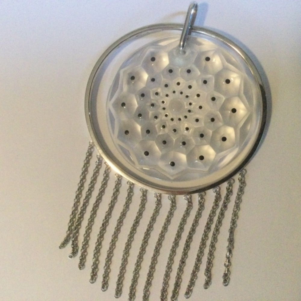 Lalique Cactus De Lalique Madallion Pendant - Picture 2 of 9